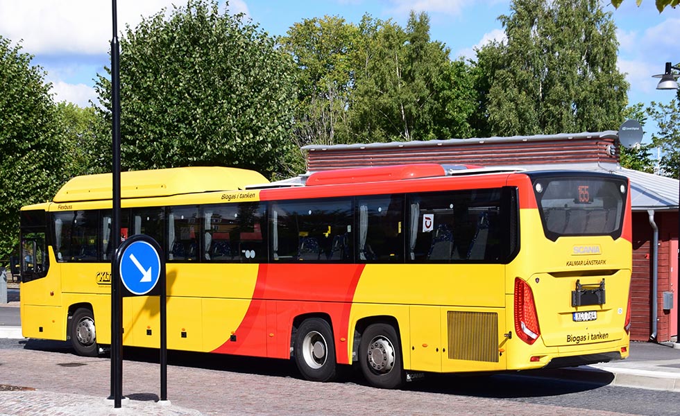 Photo of biomethane bus
