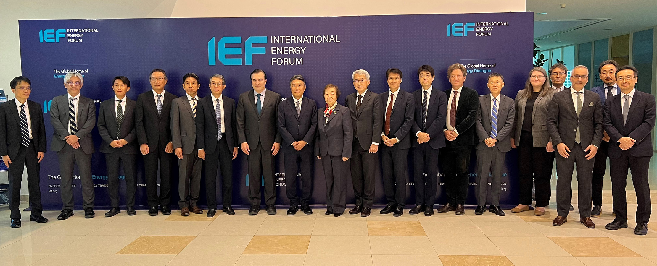 Japan Saudi Arabia Methanol Company Visits IEF Headquarters